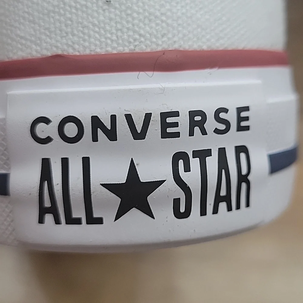 Converse All Star White Canvas Sneakers